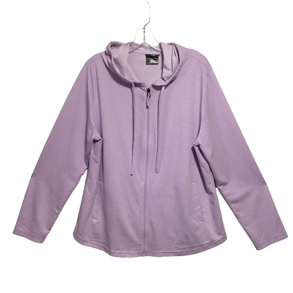 32 Degrees full zip Hoodie Lightweight summer jacket Lavender XL EUC BAR…